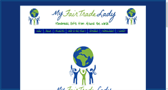 Desktop Screenshot of myfairtradelady.com